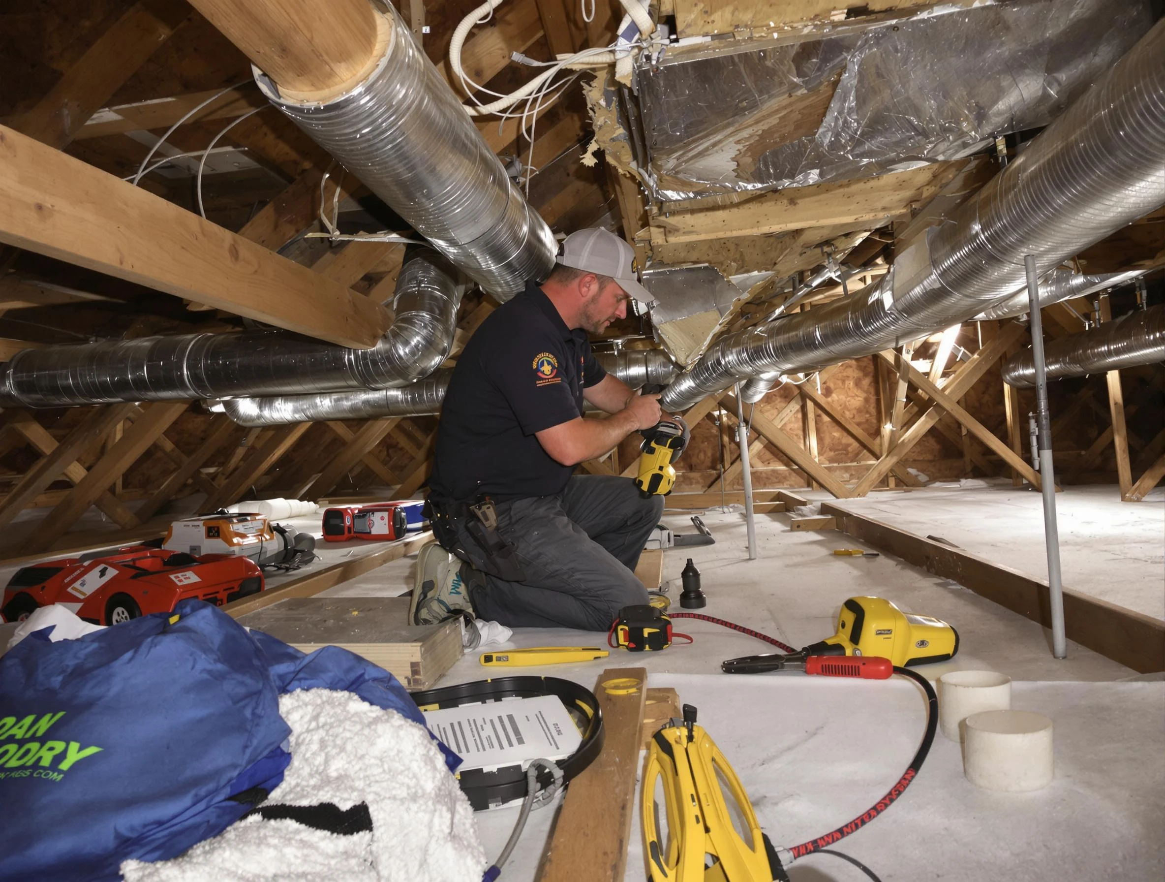 Professional air duct repair by Irondale Air Duct Cleaning in Irondale