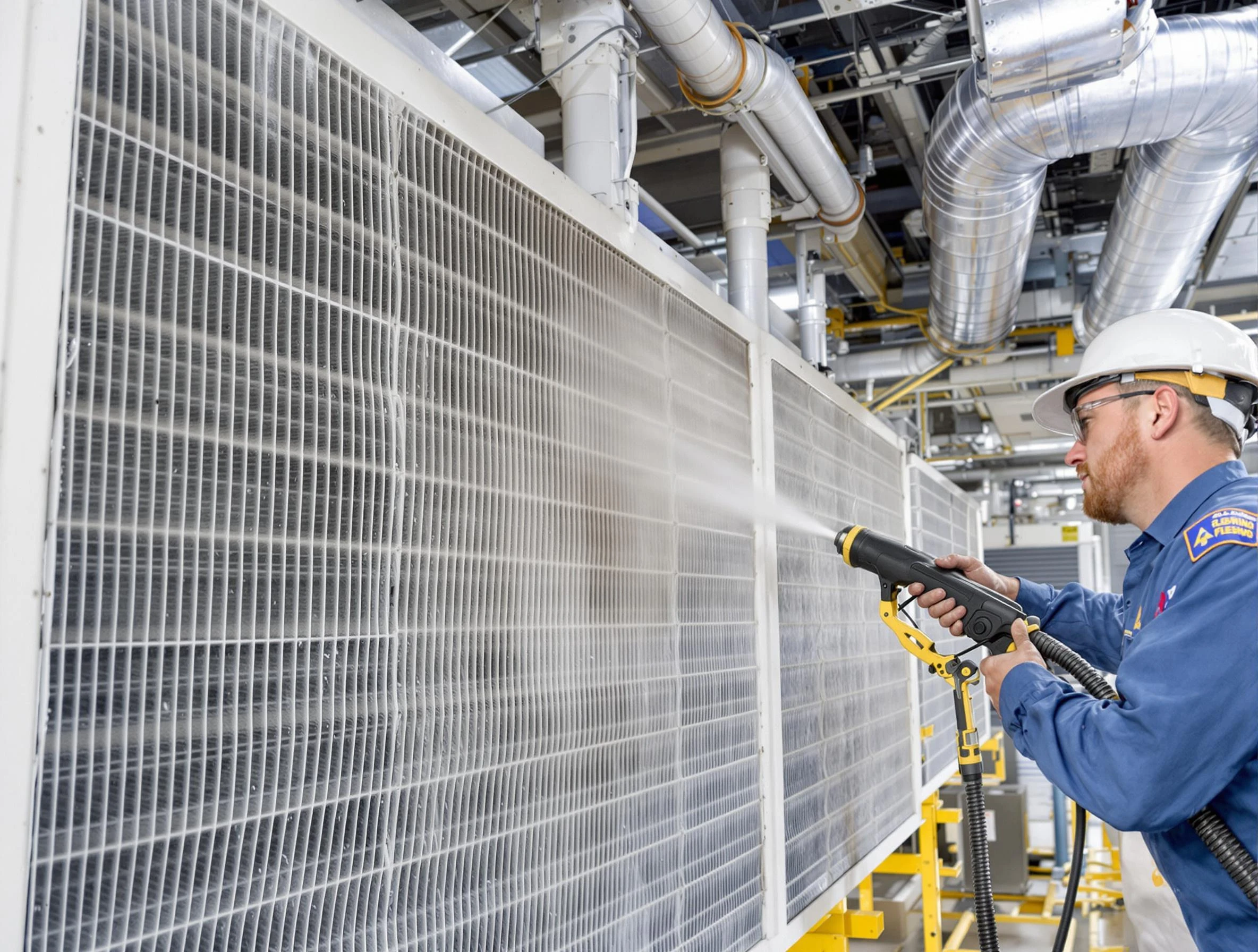 Professional commercial coil cleaning by Irondale Air Duct Cleaning in Irondale