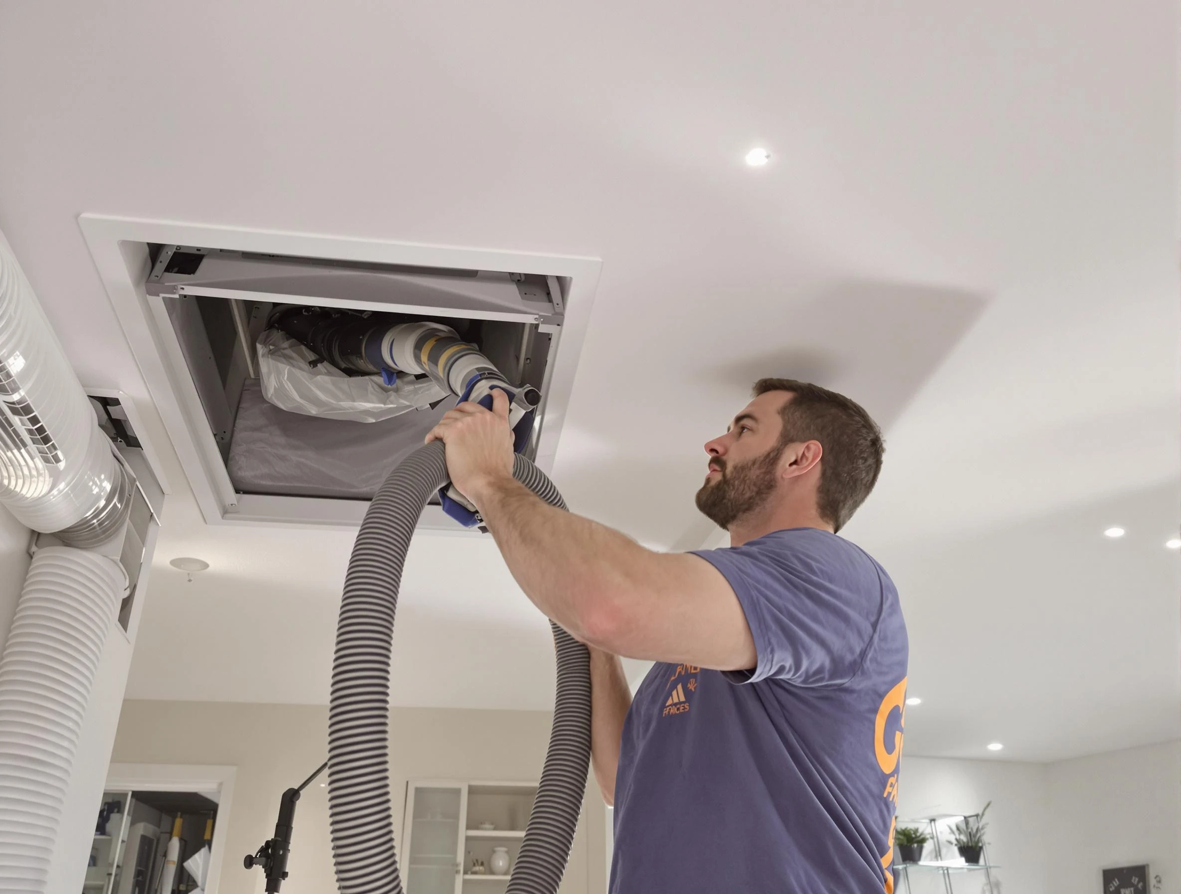 Precision indoor duct cleaning by Irondale Air Duct Cleaning in Irondale