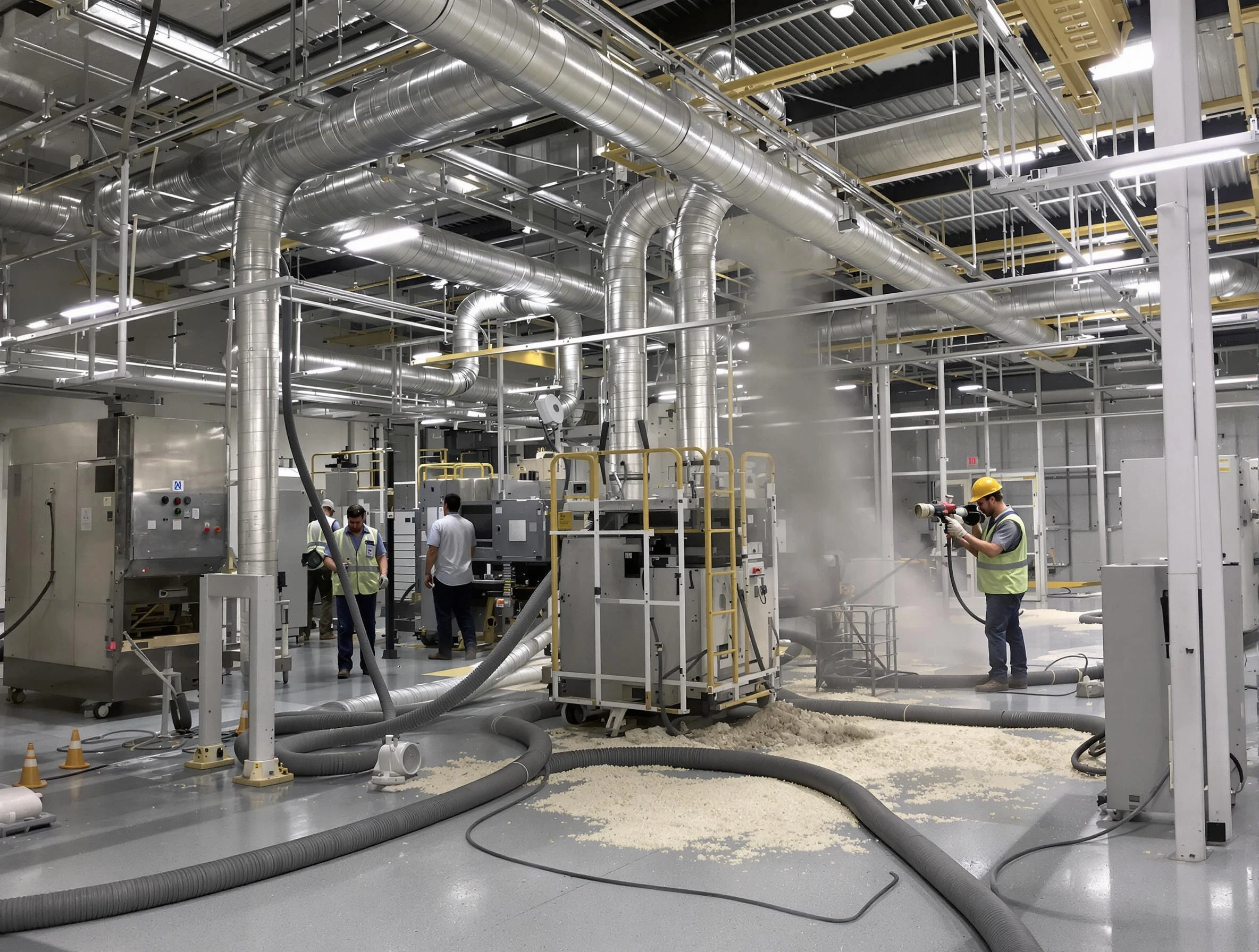 Heavy-duty industrial duct cleaning by Irondale Air Duct Cleaning in Irondale